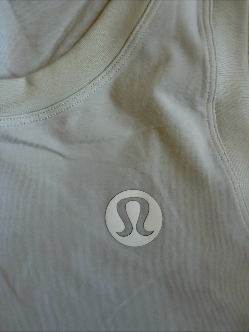 Lululemon Cotton-Blend Logo Training Tank Top - Picture 2 of 3